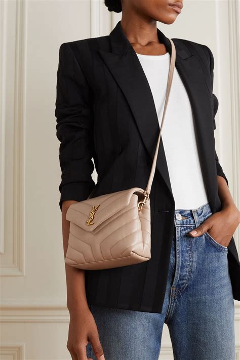 ysl bag loulou black|ysl toy loulou dark beige.